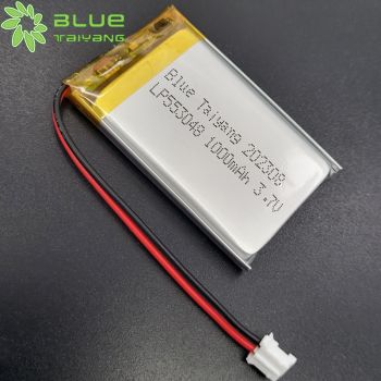 553048 3.7V 1000mah可充電聚合物鋰電池庫存電池可生產定制