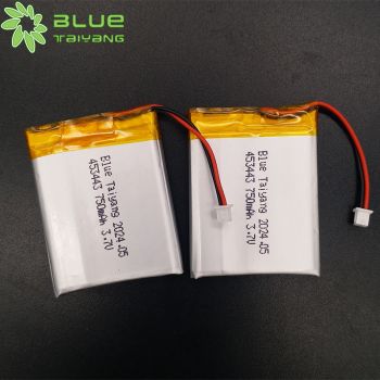 453443 3.7V 750mah 2.775wh 純鈷可充電聚合物鋰電池 電力系統(tǒng)解碼器內置電池